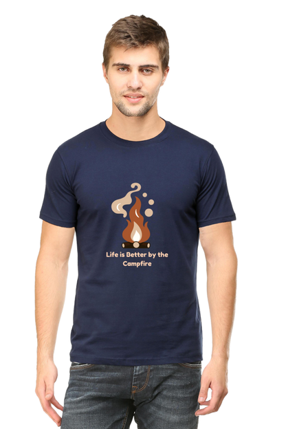 Life Is Better By The Campfire Unisex Dark Classic T-Shirt