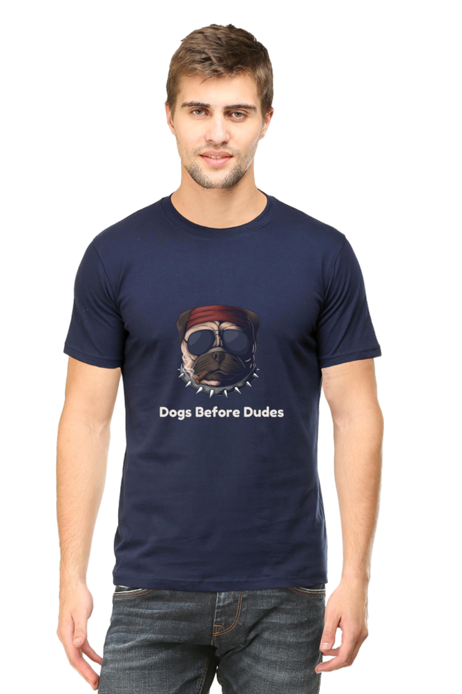 Dogs Before Dudes Unisex Dark Classic T-Shirt