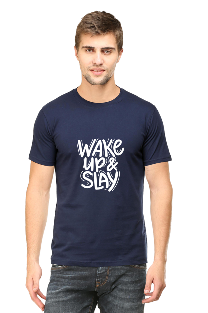 Wake Up & Slay Unisex Dark Classic T-Shirt