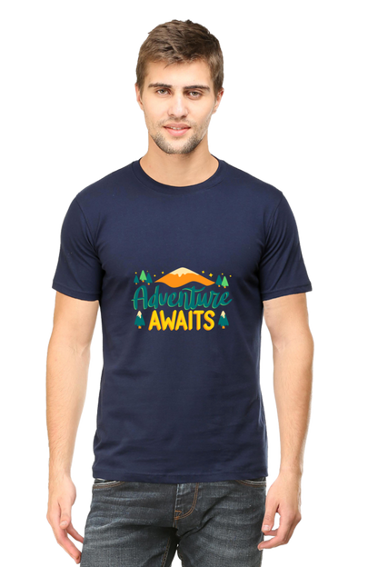 Adventure Awaits Unisex Dark Classic T-Shirt