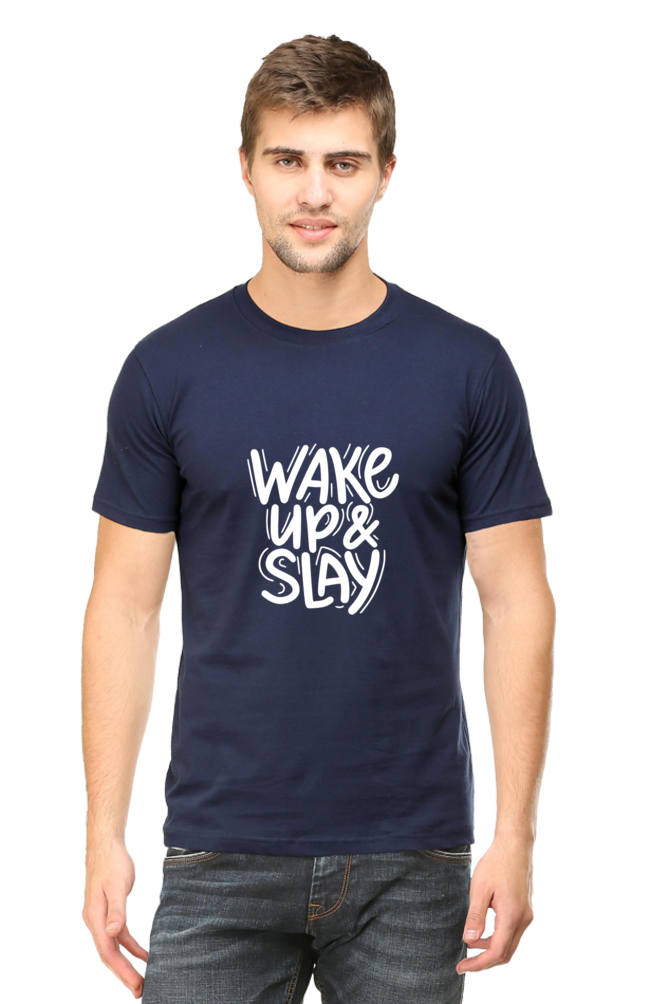 Wake Up & Slay Unisex Dark Classic T-Shirt