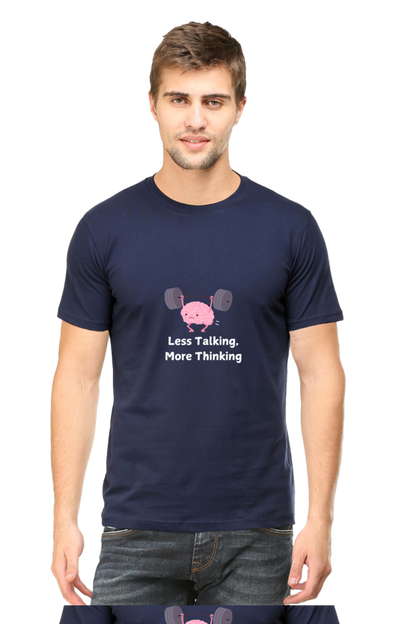 Less Talking More Thinking Unisex Dark Classic T-Shirt