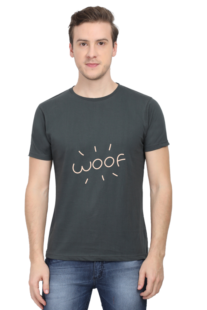 Dogs Woof Unisex Dark Classic T-Shirt