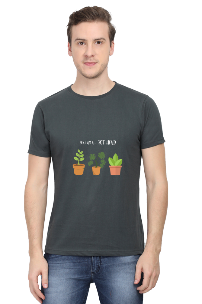 Yes I am a POT Head Unisex Dark Classic T-Shirt