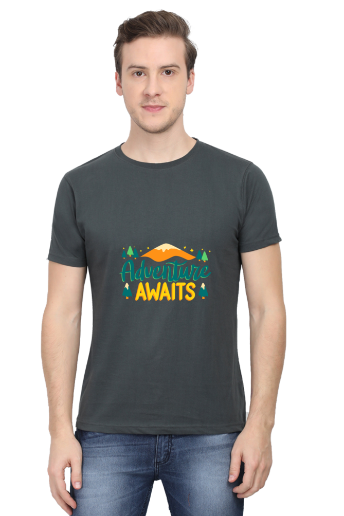 Adventure Awaits Unisex Dark Classic T-Shirt