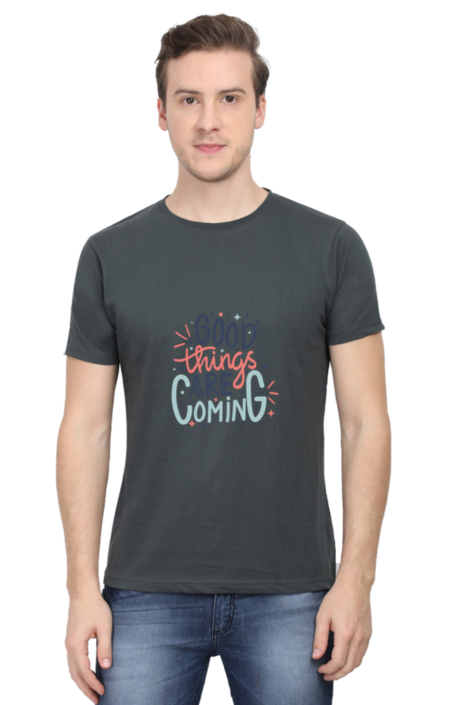 Good Things Are Coming Unisex Dark Classic T-Shirt