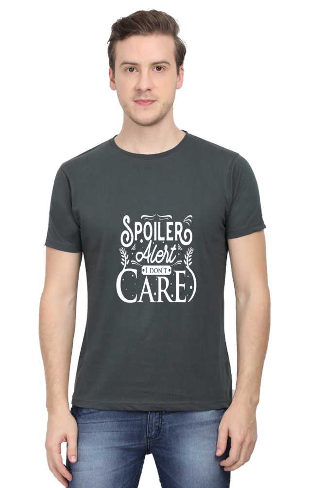 Spoiler Alert I don't Care Unisex Dark Classic T-Shirt