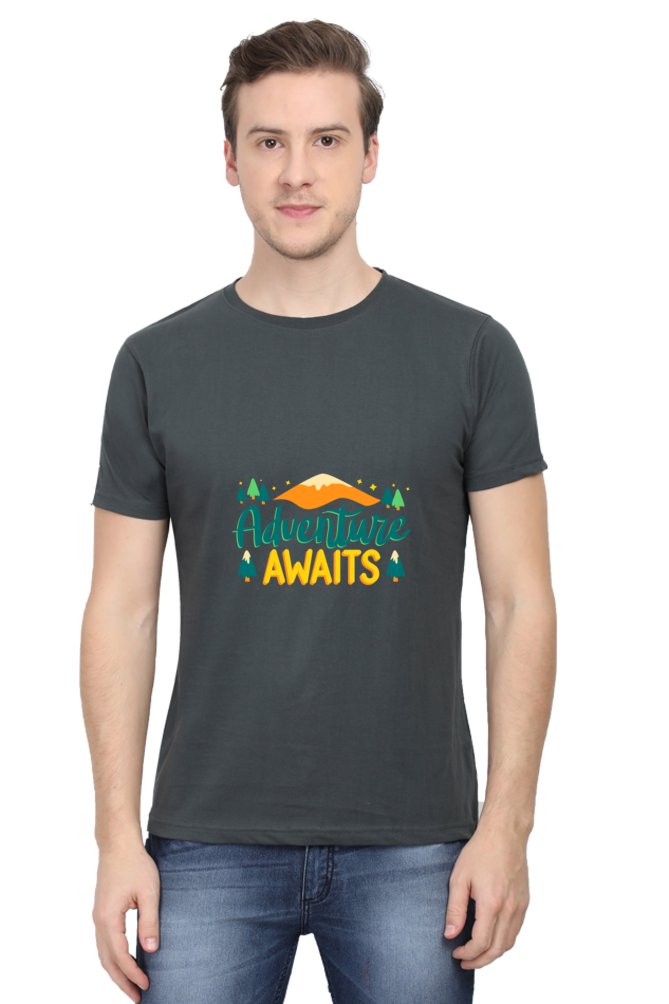 Adventure Awaits Unisex Dark Classic T-Shirt