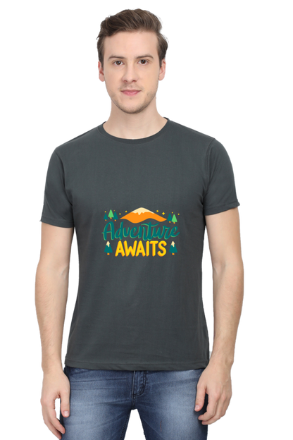 Adventure Awaits Unisex Dark Classic T-Shirt