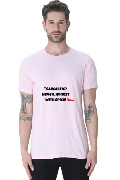 Sarcastic Never Honest with Spice Unisex Classic T-Shirt