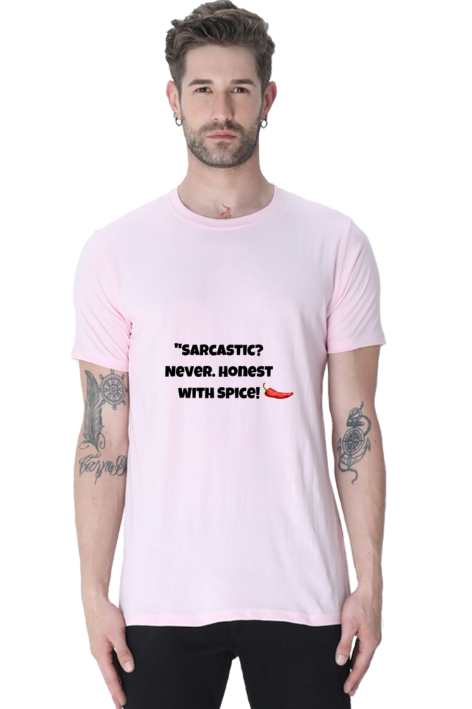 Sarcastic Never Honest with Spice Unisex Classic T-Shirt