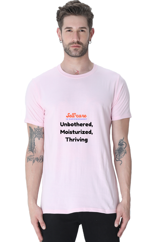 Selfcare Unbothered Moisturized Thriving Unisex Classic T-Shirt