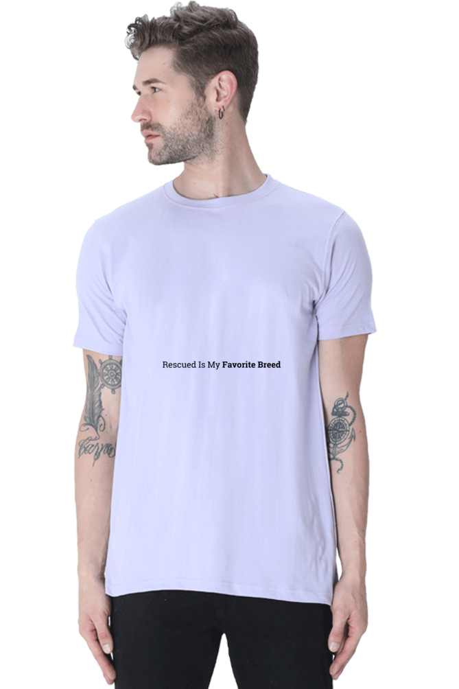 Rescued is my Favorite Breed Unisex Classic T-Shirt