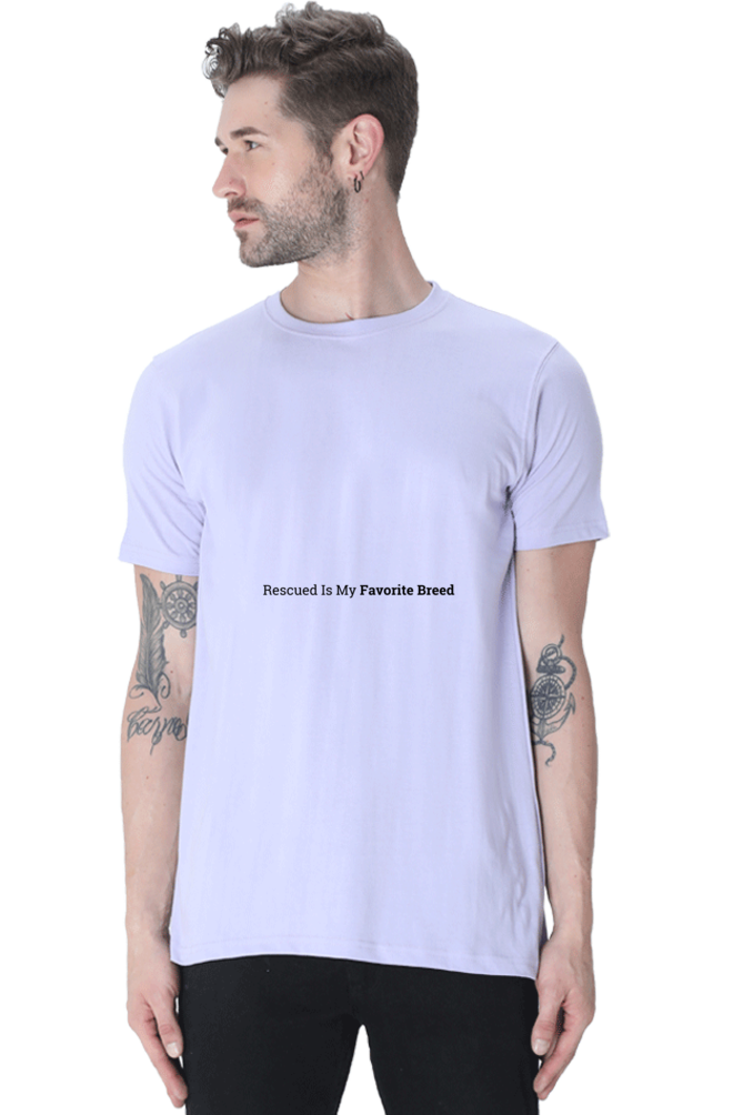 Rescued is my Favorite Breed Unisex Classic T-Shirt