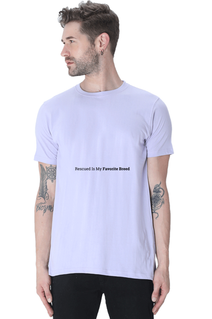 Rescued is my Favorite Breed Unisex Classic T-Shirt