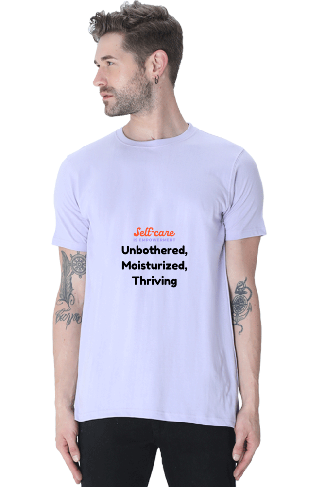 Selfcare Unbothered Moisturized Thriving Unisex Classic T-Shirt