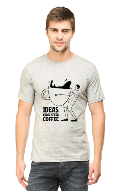 Ideas come after coffee Unisex Classic T-Shirt