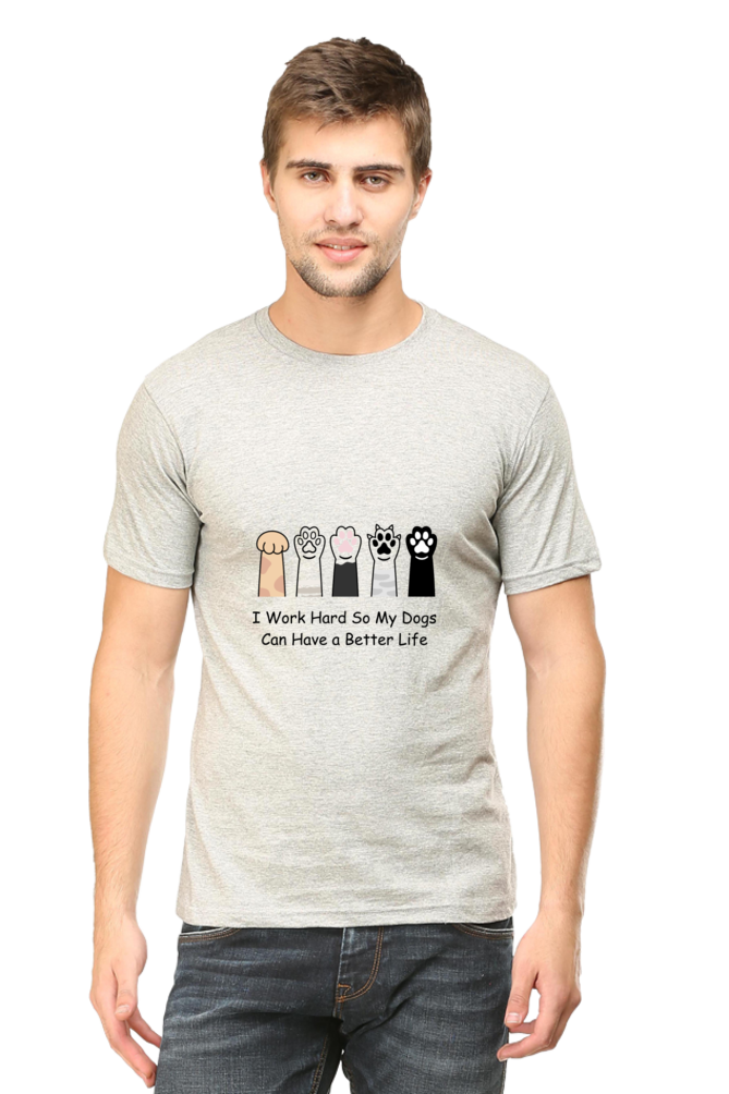 I work hard for my Dog  Unisex Classic T-Shirt