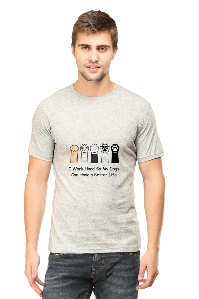 I work hard for my Dog  Unisex Classic T-Shirt