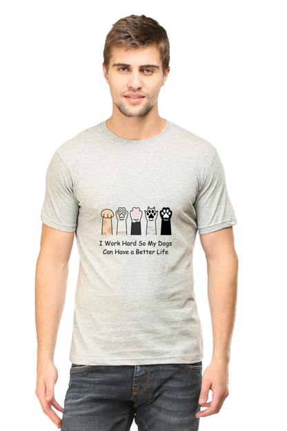 I work hard for my Dog  Unisex Classic T-Shirt