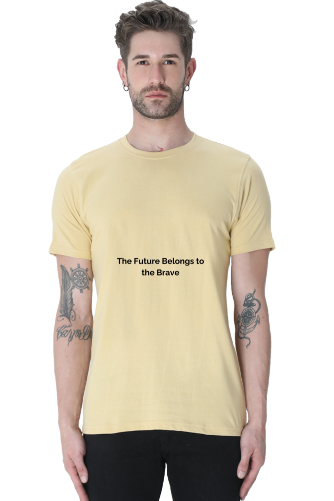 Future Belongs To The Brave Unisex Classic T-Shirt