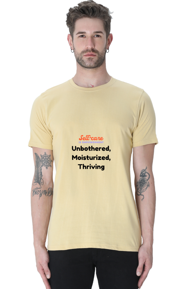 Selfcare Unbothered Moisturized Thriving Unisex Classic T-Shirt