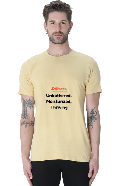 Selfcare Unbothered Moisturized Thriving Unisex Classic T-Shirt