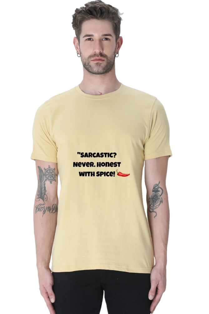 Sarcastic Never Honest with Spice Unisex Classic T-Shirt