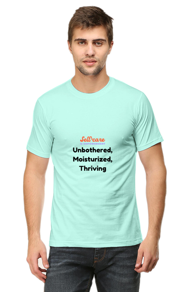 Selfcare Unbothered Moisturized Thriving Unisex Classic T-Shirt