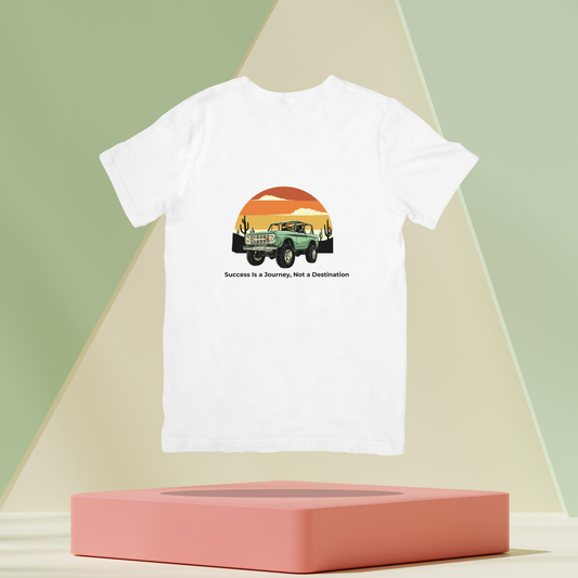 Success is a Journey, Not a Destination Unisex Classic T-Shirt