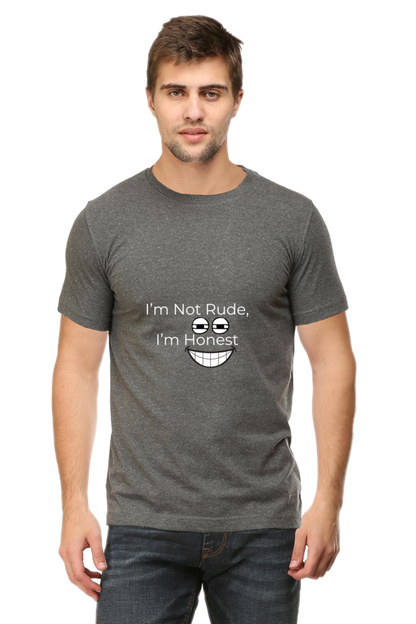 I am Not Rude, I am Honest Sarcastic Unisex Dark Classic T-Shirt