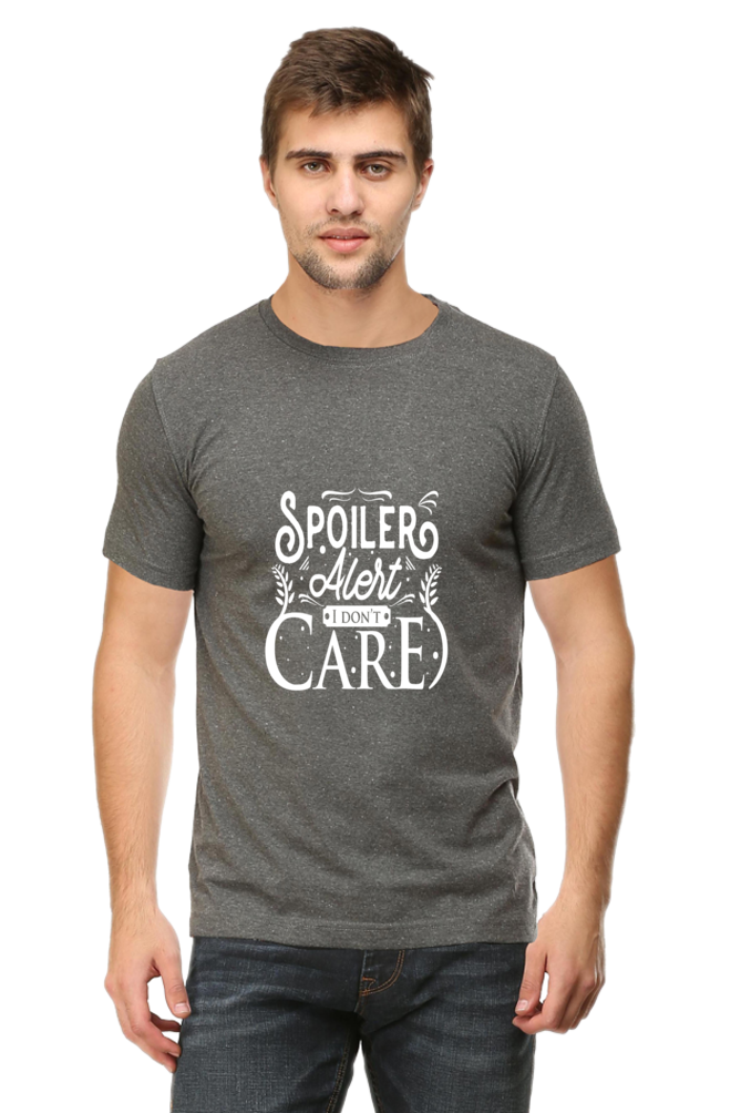 Spoiler Alert I don't Care Unisex Dark Classic T-Shirt