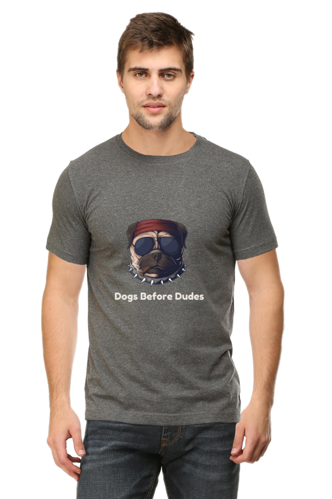 Dogs Before Dudes Unisex Dark Classic T-Shirt