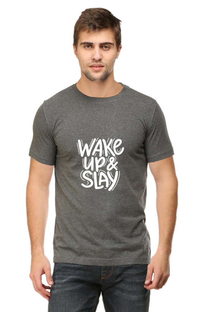 Wake Up & Slay Unisex Dark Classic T-Shirt