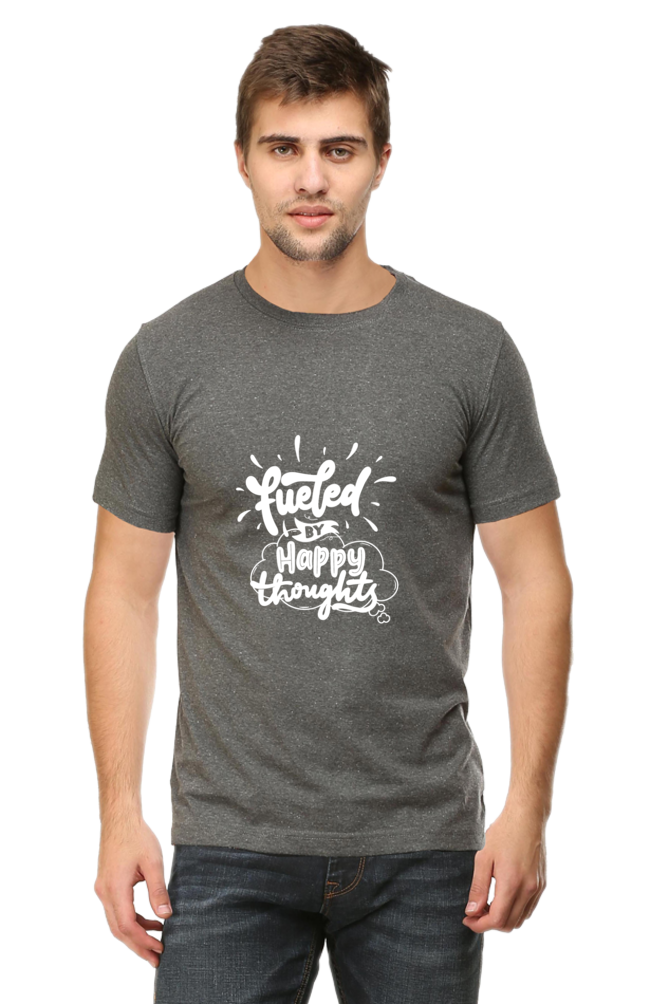 Fueled By Happy Thoughts Unisex Dark Classic T-Shirt