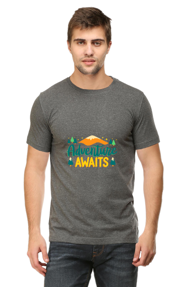 Adventure Awaits Unisex Dark Classic T-Shirt