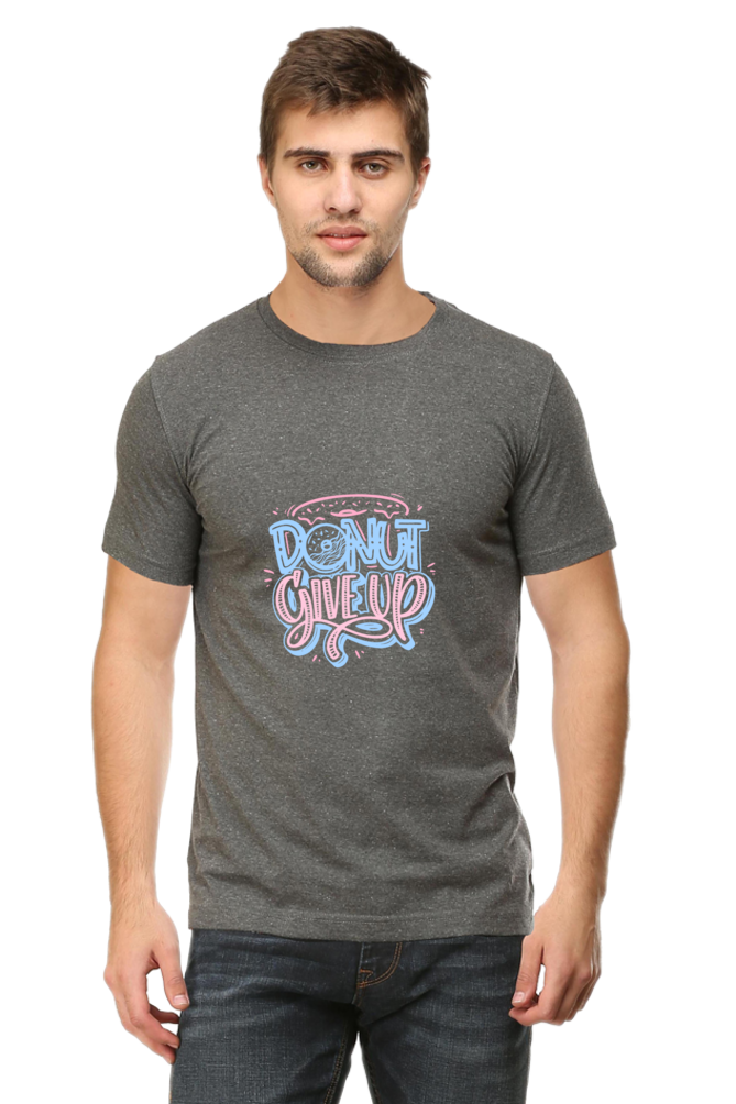 Donut Give Up Unisex Dark Classic T-Shirt