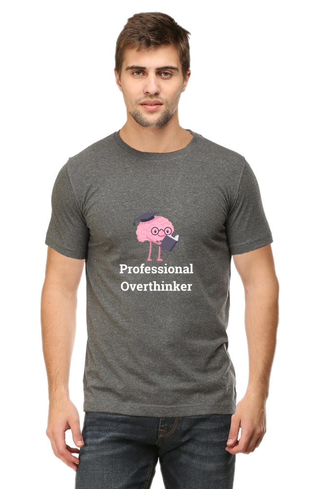 Professional Overthinker Sarcastic Unisex Dark Classic T-Shirt