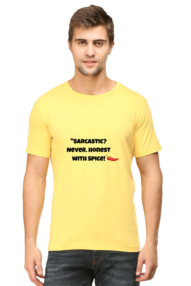 Sarcastic Never Honest with Spice Unisex Classic T-Shirt