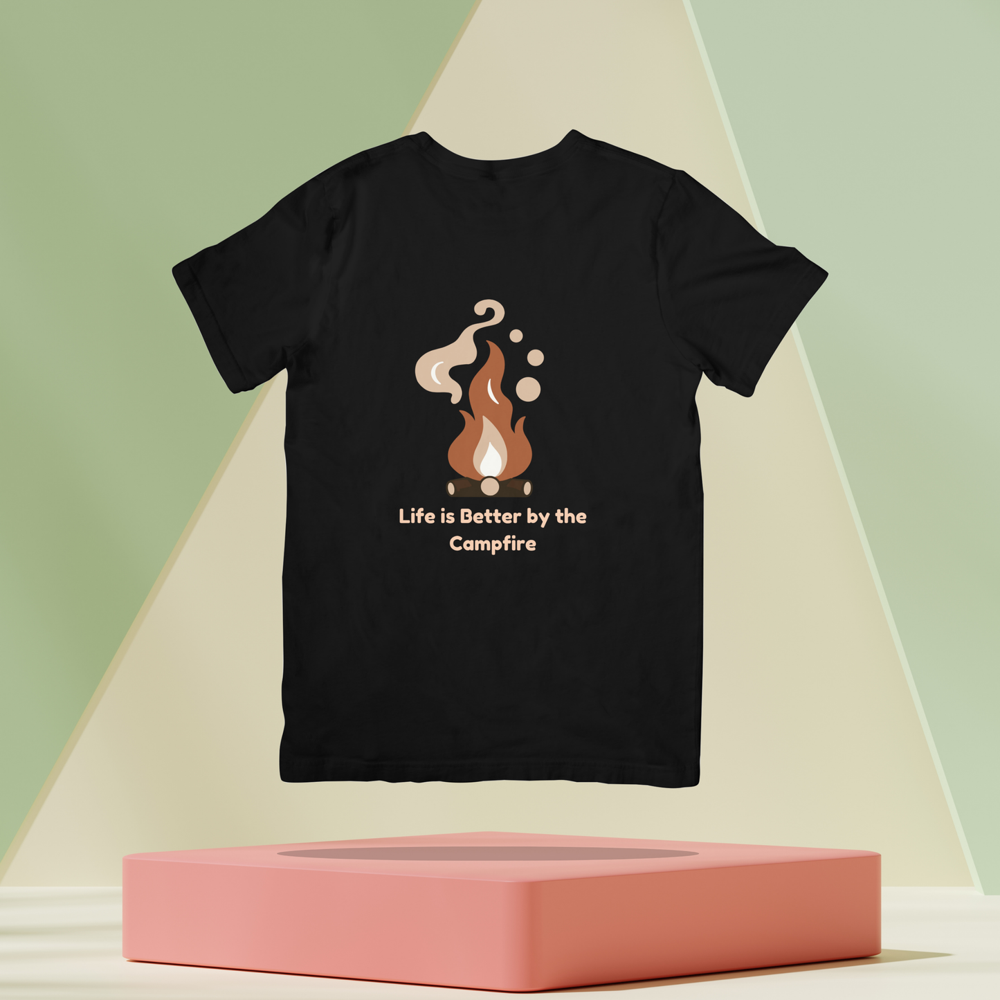 Life Is Better By The Campfire Unisex Dark Classic T-Shirt